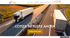 Desktop Screenshot of fletes.com